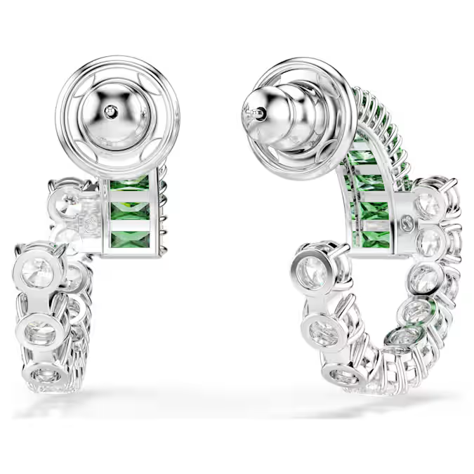 Matrix hoop earrings